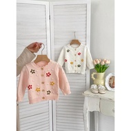 Daisy Knit Cardigan/ Girls' Knit Cardigan Girls' Cardigan Girls' Jacket/