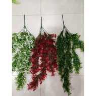 Plastic hanging leaves 001 60cm