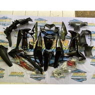 KOMPLIT ORIGINAL FULL SET COVER BODY HALUS DAN KASAR MOTOR SUPRA X 125 BATMAN KODE 1040