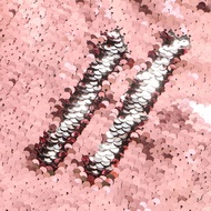 Sequin Fabric Graffiti Wall Sequin Background Cloth Reversible Two-tone Fish Scale Sequin Clothing F