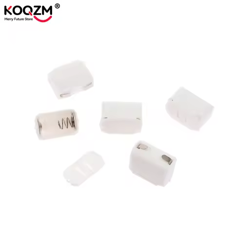 5pcs AG13 LR44 Mini Battery Case Battery Storage Box Compartment Portable Lightweight Battery Holder