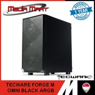TECWARE FORGE M OMNI (BLACK) ARGB | 4X ARGB 120MM BLACK FAN