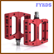FYKDS Bicycle Pedals Bike Ultralight Seal Bearings Cycling Nylon Road Pedals Flat Platform Bicycle Parts Accessories DFHDS