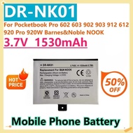 For Pocketbook Pro 602 603 902 903 912 612 920 Pro 920W Barnes&Noble NOOK BNRB1530 3.7V 1530mAh DR-N