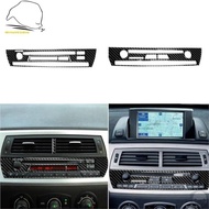 For Z4 E85 E86 Car Radio CD Control Panel Cover Interior Carbon Fiber Stickers Accessories For Bmw Z