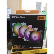 DarkFlash C6MS Aurora Spectrum 120mm Case Fan 3 Packs