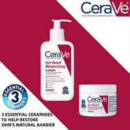 Cerave Itch Relief Moisturizing Lotion & Itch Relief Moisturizing Cream Moisturizes Dry Skin