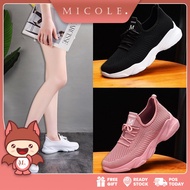 Ready Stock MICOLE S221 Women's Casual Sneakers Outdoor Sports Shoes Travel Kasut Wanita Perempuan G