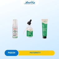 Pigeon Penjagaan Ibu Hamil Maternity Care Dry Shampoo Foam & Stretch Marks Serum & Cream Natural Bot