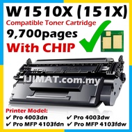 WITH CHIP Compatible to HP 151A W1510A / W1510X 151X 4003dw Laserjet Pro M4003dn M4003dw 4003 4103 M