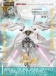 [港版現貨] GUNDAM FIX FIGURATION METAL COMPOSITE WING GUNDAM ZERO CLOAKED CUSTOM GFFMC 白雪姬