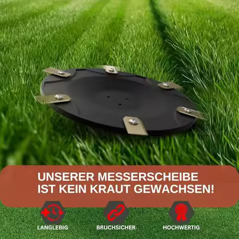 A03F-Fiberglass Reinforced Plastic 6 Blade Disc Replacement For ECOVACS Goat O500, O800 G1-2000, G1 