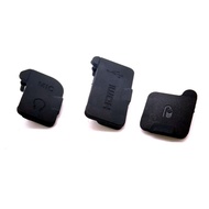 3pcs/Set For Nikon D780 USB Leather Cover HDMI Cover Side Rubber