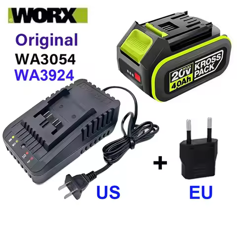 Original 20V 2.0Ah/4.0Ah/5.0Ah Battery for 20V WORX Kress WU279.WU182.WU690.WU380S.WU231.WU533.WU535