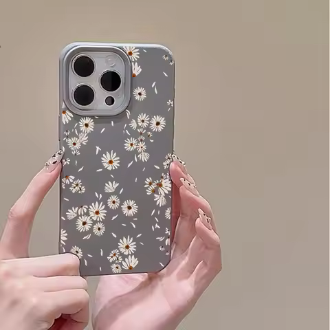 White Daisy Flowers Phone Case For Samsung Galaxy Note 10 20 Ultra S10 S20 Plus M56 M55 M15 F06 A73 