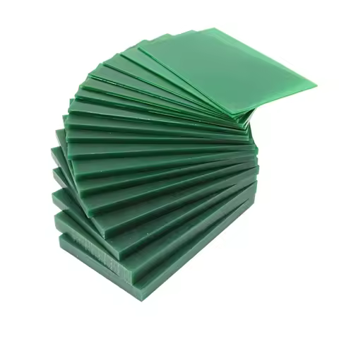 70x90mm Green Jewelry Wax Block for Carving Molds Sculpting Engraving and Dental Modeling Projects