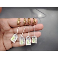 Emas 375 cincin fesyen (C37)