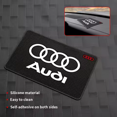 Car Dashboard Anti-Slip Sticky Mat Interior Phone Glasses Holder Pad Auto Accessories For Audi A4 B5
