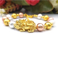 Pixiu Bracelet Gold 3 Kings