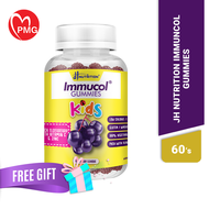 [JH NUTRITION] Immucol (Kids / Black Elderberry) Gummies 60's - vitamin C / zinc / black elderberry