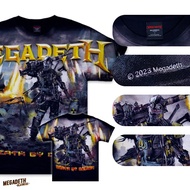 BLAXROXX | Megadeth | [MGD020-1] | เสื้อวง OVP สีจม | สกรีนลายคมชัด ไม่หลุดลอก | Cotton100%