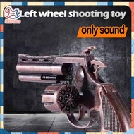 Rhinoceros Metal Toy Gun-Large Size Pure Metal Heavy Simulation Toy Only Sound Safe for Kids cap gun
