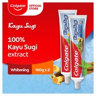 Colgate Kayu Sugi Whitening Toothpaste Valuepack 160g x 2