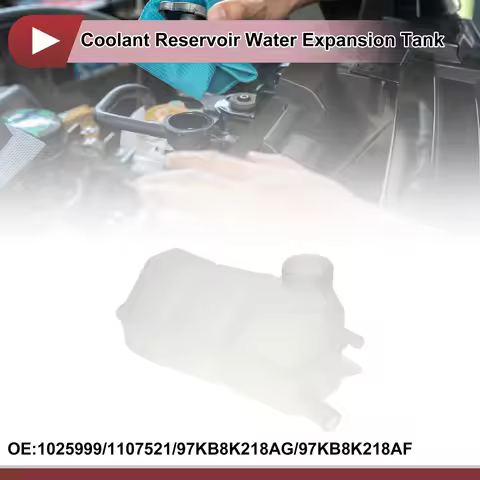 UXCELL Engine Coolant Reservoir Water Expansion Tank for Ford Ka 2001-2008 L4 1.6L Coolant Bottle No