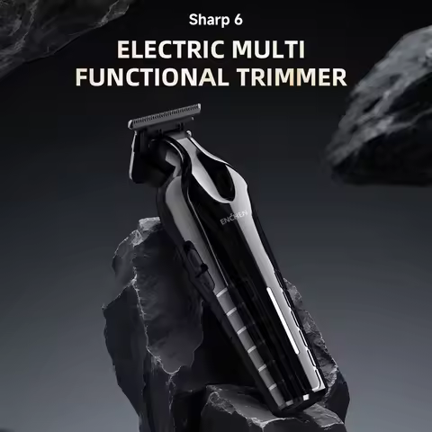 ENCHEN Sharp 6 Electric Multi Functional Trimmer Zero Gap T-Blade 5000RPM Powerful Motor The Best Gi