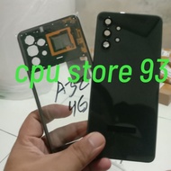 MESIN Backdoor + Bazel Engine cover plus camera glass ring for Samsung A32 4G A325f original fulset