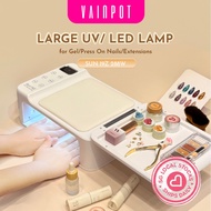 【Vainpot-SG】288W Large UV/ LED Nail Curing Lamp for Press On Nails