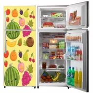 Stc refrigerator 2 doors fruit motif