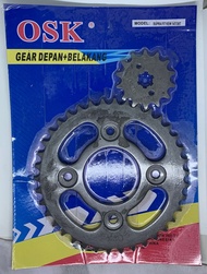 Gir Set Honda Karisma 428 14T 38T Gear Gigi Depan Dan Belakang Supra X125 Kharisma Supra Fit New Revo