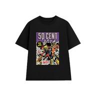 50 Cent T-shirt C005, Unisex Loose Form Soft Cotton