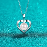 In Stock Gold Moissanite Collarbone Chain Manufacturer pt950Wholesale Plated Freshwater Natural Neck