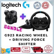 Logitech G923 Gaming Wheel &amp; Shifter Bundle