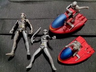 宇宙刑事 卡邦 合金車仔，懷舊玩具x4