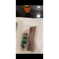 [100pcs]🇲🇾PLASTIK AISKRIM ZIPLOCK 5X15CM / PLASTIK JELLY BALL VIRAL 5X15CM