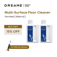 【TWIN PACK】Dreame Floor Cleaning Detergent Multi-Surface Cleaner Cleaning Solution For Dreame Wet & 