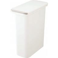 日本RISU(H&amp;H系列)防臭按壓式垃圾桶20L(白色)