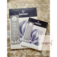 Canson Sketch Pad 90gsm A5/A4/A3 24 Sheets