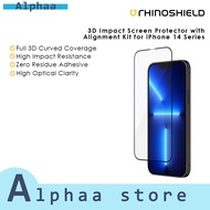 RhinoShield 3D Impact Screen Protector with Alignment Kit for iPhone 14 Series, Clear
