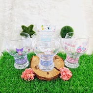 Cinnamoroll Kuromi Clear Glass Mug 450ml Pochacco My Melody Clear Glass Cup 450ml