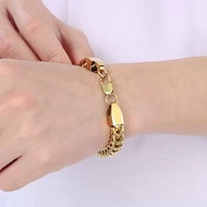 Men's Gold Bracelet Masculine Classy Fashion Personality LTVANGCAO92