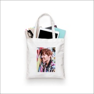 J Hoop Party 4 Baby Canvas Totebag | Blacu Vintage Simple Design Women's Fashion Bag