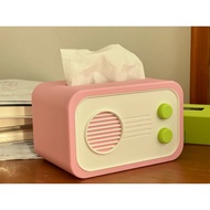 Retro Radio Style Tissue Box - Vintage Radio Style Tissue Box