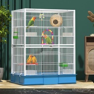 🍅 Bird Cage Parrot Bird Cage Large Luxury Villa Cyclone Pigeon Starling Bird Cage Bird Nest Thrush Bird Cage Rabbit Cage
