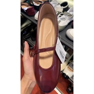 Burgundy women's shoes size 38