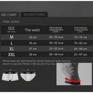 KATUN Men's UNDERWEAR: SEXY COTTON BOXER PANTS, N BLUE 2XL IMAGE