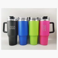 40oz Ice Master Cup with Handle 304 Stainless Steel Thermal Insulation Cold Storage Coffee Cup with 